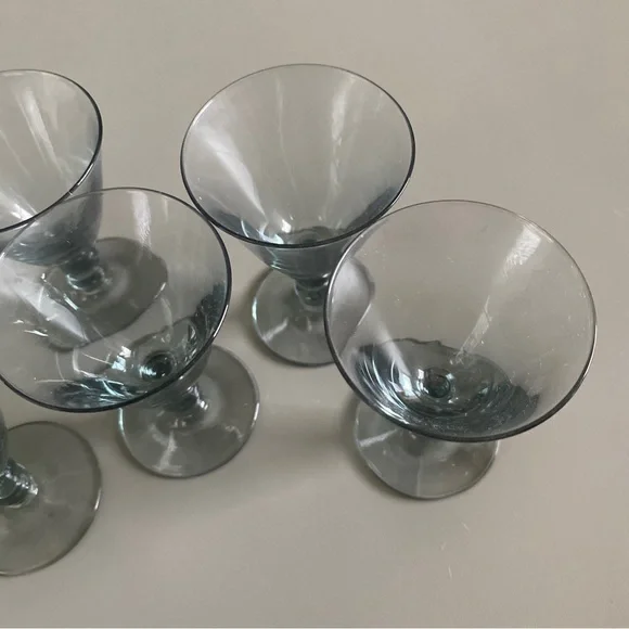 Smoked Gray Colored Unbranded 3” Shot Glassware - Set Of 5 - Picture 10 of 10